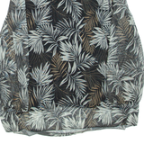 TODAY Womens Mini Dress Black Floral Long Sleeve Short M