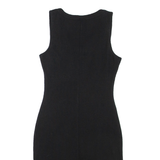 H&M Womens Bodycon Dress Black Sleeveless Short XS