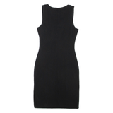 H&M Womens Bodycon Dress Black Sleeveless Short XS