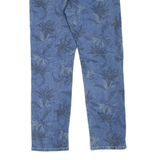 LEVI'S 541 Jeans Palm Tree Print Mens Blue Athletic Tapered W31 L32