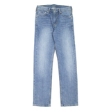 LEVI'S 513 Jeans Mens Blue Slim Straight Stone Wash W30 L32