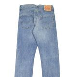 LEVI'S 513 Jeans Mens Blue Slim Straight Stone Wash W30 L32