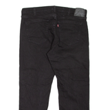 LEVI'S 559 Jeans Mens Black Relaxed Tapered W38 L23