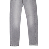 LEVI'S 510 Jeans Mens Grey Slim Skinny Stone Wash W29 L29