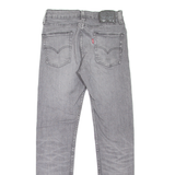 LEVI'S 510 Jeans Mens Grey Slim Skinny Stone Wash W29 L29