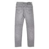 LEVI'S 510 Jeans Mens Grey Slim Skinny Stone Wash W29 L29