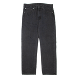 LEVI'S 505 Jeans Womens Black Regular Straight W32 L29