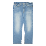 LEVI'S 514 Jeans Mens Blue Regular Straight Stone Wash W38 L30