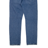 LEVI'S 501 Jeans Distressed Womens Blue Regular Straight W27 L30