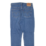 LEVI'S 501 Jeans Distressed Womens Blue Regular Straight W30 L28