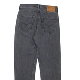 LEVI'S 501 Jeans Womens Grey Regular Straight W29 L25