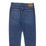 LEVI'S 501 Jeans Distressed Womens Blue Regular Straight W26 L28