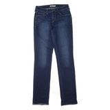 LEVI'S 505 Jeans Womens Blue Regular Straight W27 L34