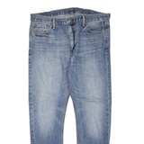 LEVI'S 516 Jeans Mens Blue Regular Straight Stone Wash W38 L32