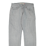 LEVI'S 514 Jeans Womens Grey Regular Straight W32 L32