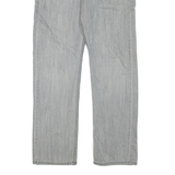 LEVI'S 514 Jeans Womens Grey Regular Straight W32 L32