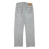 LEVI'S 514 Jeans Womens Grey Regular Straight W32 L32