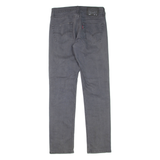LEVI'S 511 Jeans Womens Grey Slim Straight W29 L32