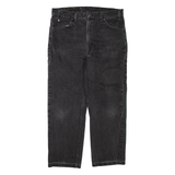 LEVI'S 505 Jeans Mens Black Regular Straight W36 L32