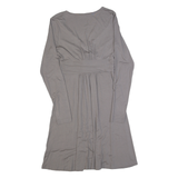 THE WHITE COMPANY Womens Skater Dress Grey Long Sleeve Knee Length M