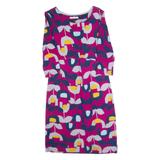 WHITE STUFF Womens Fit & Flare Dress Pink Floral Knee Length UK 6