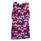 WHITE STUFF Womens Fit & Flare Dress Pink Floral Knee Length UK 6