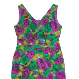 HOBBS LONDON Womens Pencil Dress Green Floral Sleeveless Knee Length UK 12
