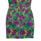 HOBBS LONDON Womens Pencil Dress Green Floral Sleeveless Knee Length UK 12