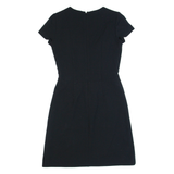 HOBBS LONDON Womens Pencil Dress Black Short Sleeve Knee Length UK 8