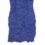 WHISTLES Womens Bodycon Dress Blue Sleeveless Knee Length UK 12