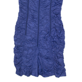 WHISTLES Womens Bodycon Dress Blue Sleeveless Knee Length UK 12