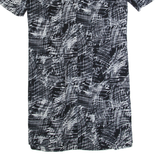 WHISTLES Womens Shift Dress Grey Short Sleeve Knee Length M