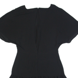 ALL SAINTS Womens Day Dress Black Short Sleeve Short UK 4