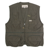 ESSE EMME Utility Mens Gilet Green M
