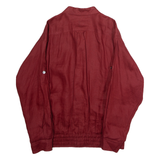 RIK SON Overshirt Mens Jacket Red 90s L