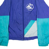 Yoseikan Brig Mens Shell Jacket Purple Nylon 90s Colourblock XL
