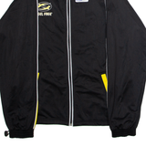 FEEL FREE Mens Track Jacket Black Colourblock XS