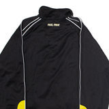 FEEL FREE Mens Track Jacket Black Colourblock XS