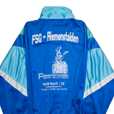 ARGUS FSG-Riemenstalden Mens Track Jacket Blue 90s Colourblock S