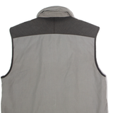 CICERONE Mens Gilet Grey Colourblock L