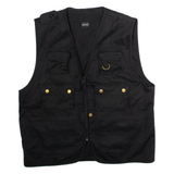 ARMYTEX Utility Mens Gilet Black Twill M
