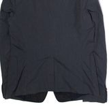 DIESEL Mens Blazer Jacket Black Pinstripe M