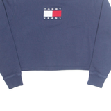 TOMMY HILFIGER Cropped Womens Sweatshirt Blue S