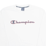 CHAMPION Mens Sweatshirt White M
