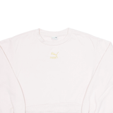 PUMA Cropped Womens Sweatshirt Pink XS