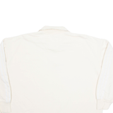 ADIDAS Womens Sweatshirt Beige 1/4 Zip UK 16