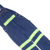 DICKIES Carpenter Workwear Mens Dungarees Blue Relaxed Denim M W36 L32