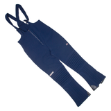 COBOR Womens Overalls Blue Regular Wool 90s M W34 L28
