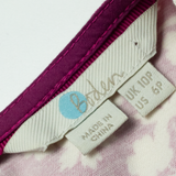 BODEN Womens Day Dress Pink Floral Short Sleeve Knee Length UK 10