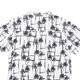 GOLDEN EQUATION Mens Hawaiian Shirt Black Crazy Pattern M